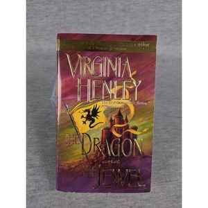 🍭 3/$10 Virginia Henley:TheDragon & TheJewel-Medieval Plantagenet #2 (Paperback)